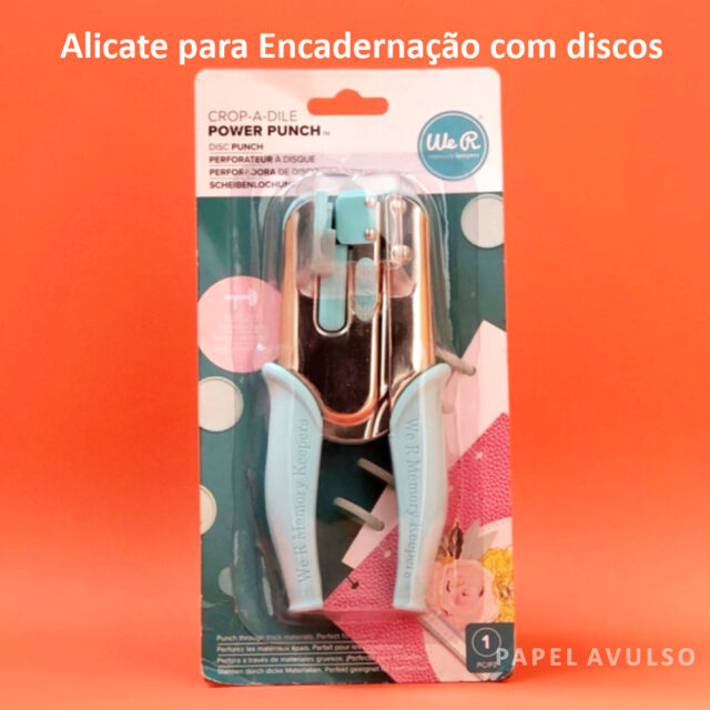 Alicate para Encadernação