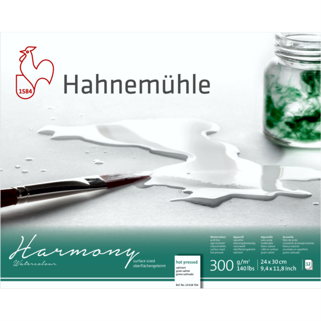 Bloco Harmony Watercolour Textura Satinada 300g