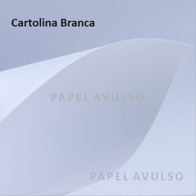 Papel Cartolina Branca