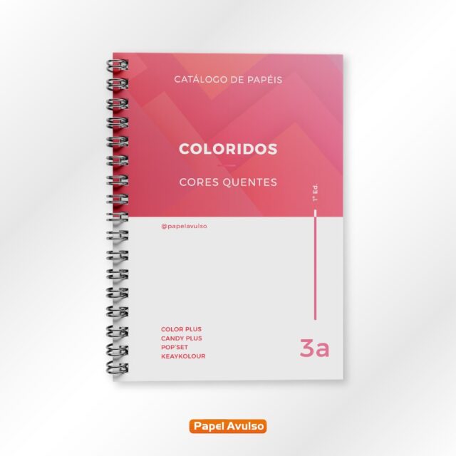 Catálogo 3 (Kit 3a+3b) - Papéis Coloridos