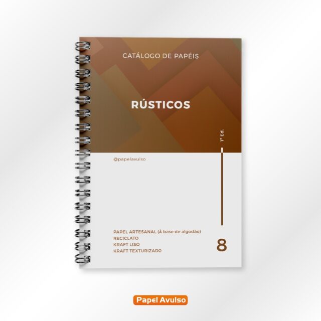 Catálogo 8 - Papéis Rústicos