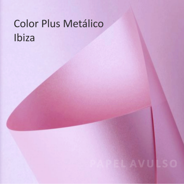 Papel Color Plus Metálico Ibiza