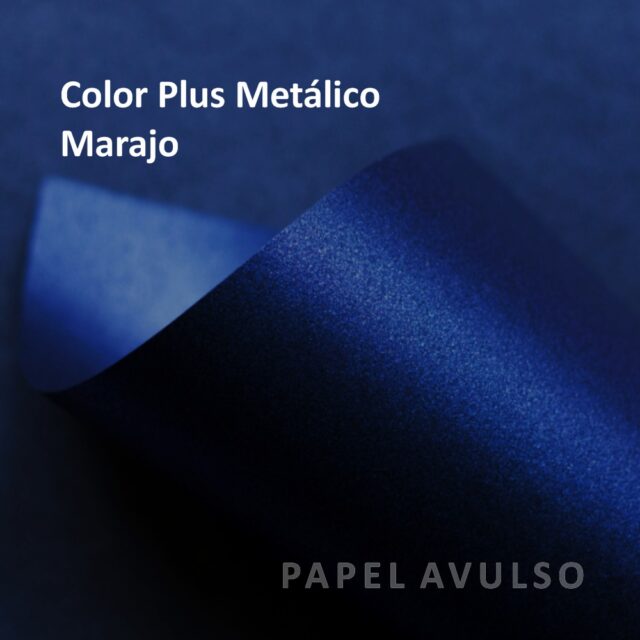 Papel Color Plus Metálico Marajó