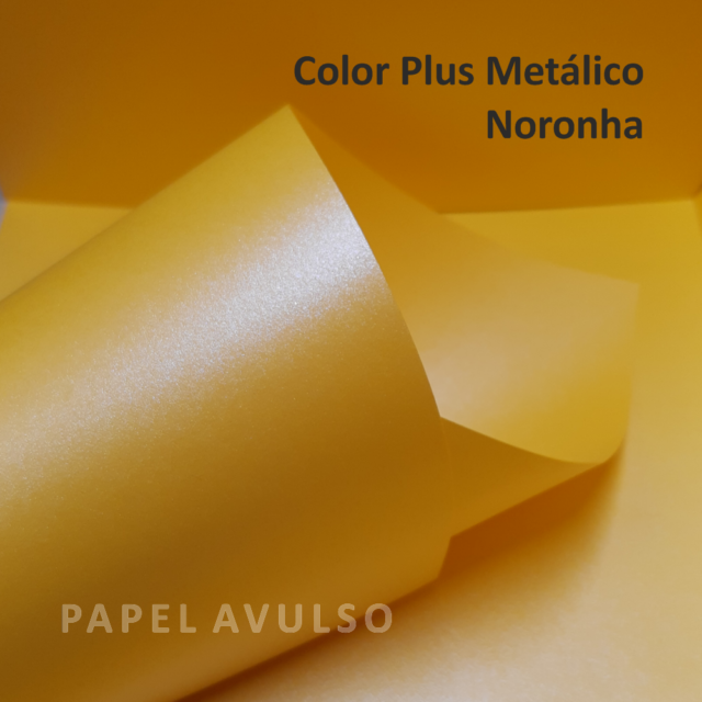 Papel Color Plus Metálico Noronha