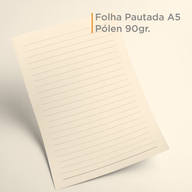 Papel Pólen Pautado A5