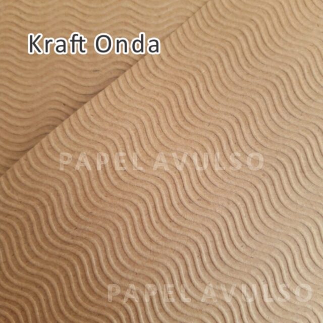 Papel Kraft Ondas