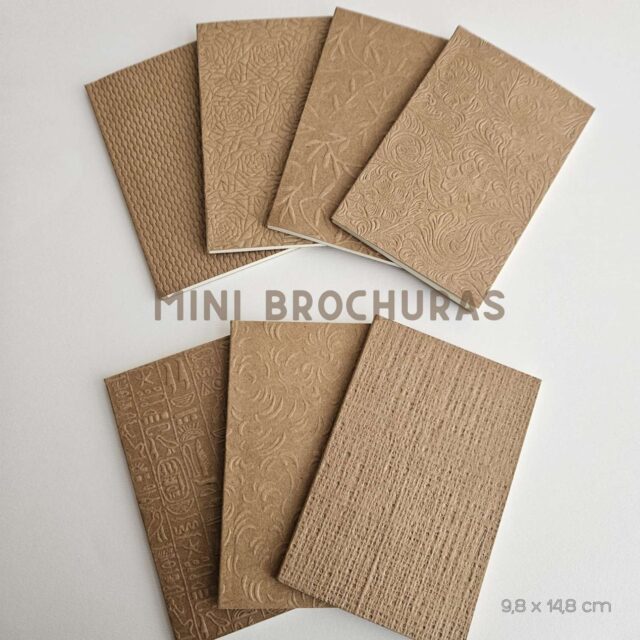Mini Brochura Liso s/impressão