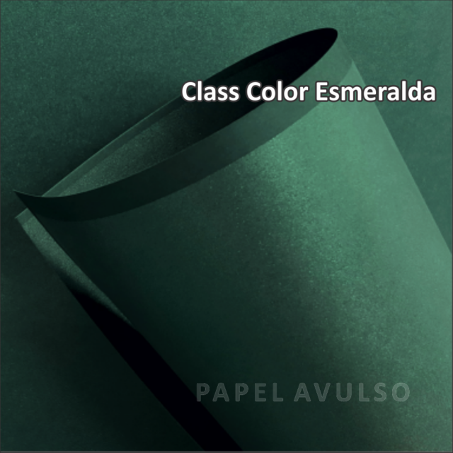 Papel Class Color Esmeralda