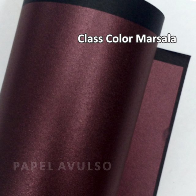 Papel Class Color Marsala