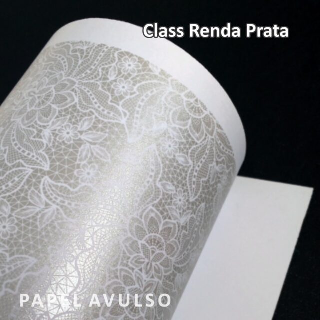 Papel Renda 01 Prata