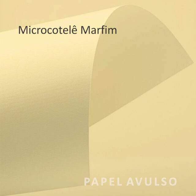 Papel Markatto Sutille Marfim Microcotelê
