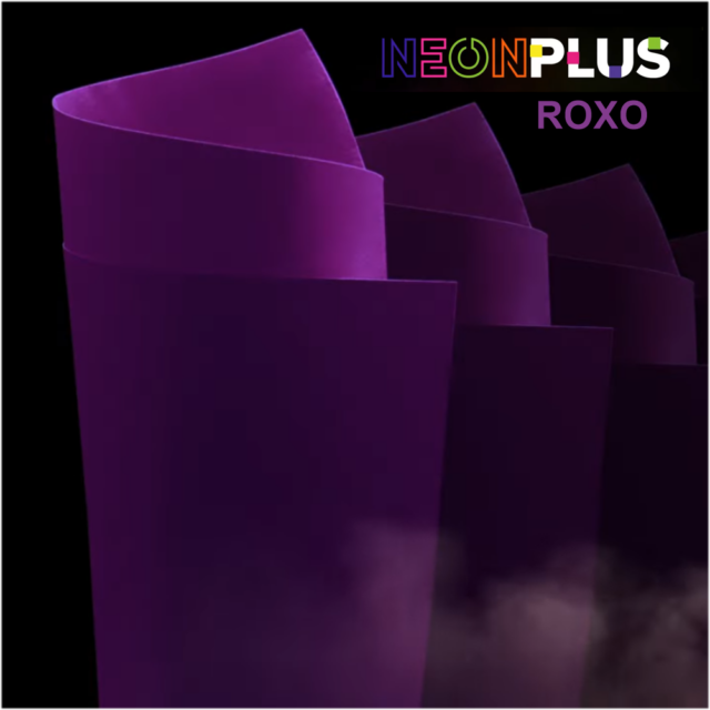 Papel Neon Plus Roxo