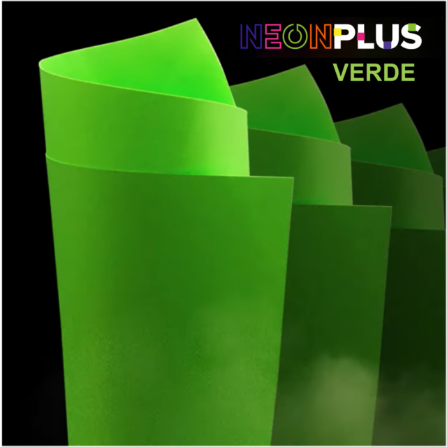 Papel Neon Plus Verde