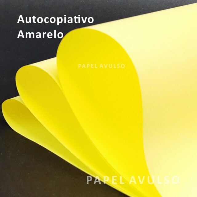 Papel Autocopiativo CFB Amarela (intermediária)