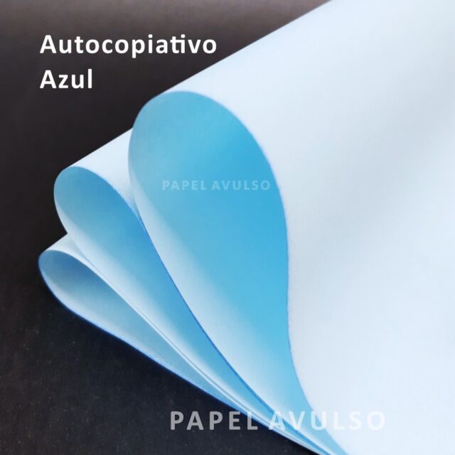 Papel Autocopiativo CF Azul (última via)