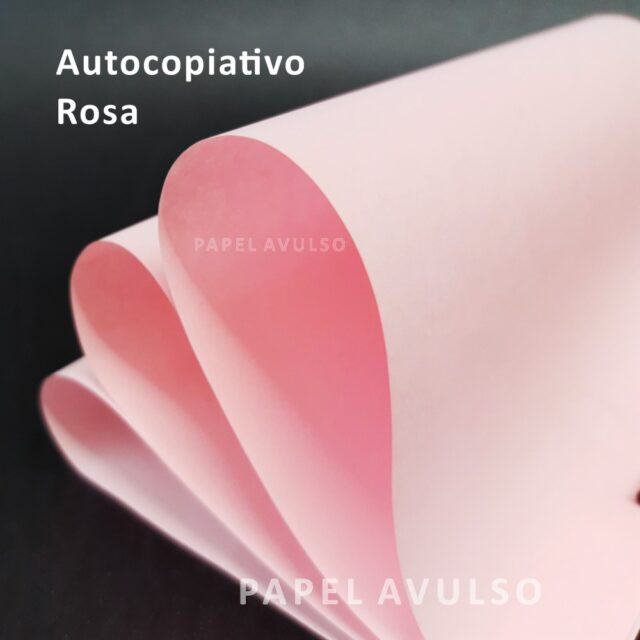 Papel Autocopiativo CFB Rosa (intermediária)
