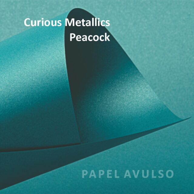 Papel Curious Metallics Peacock