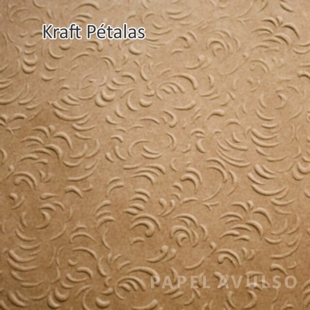 Papel Kraft Pétalas