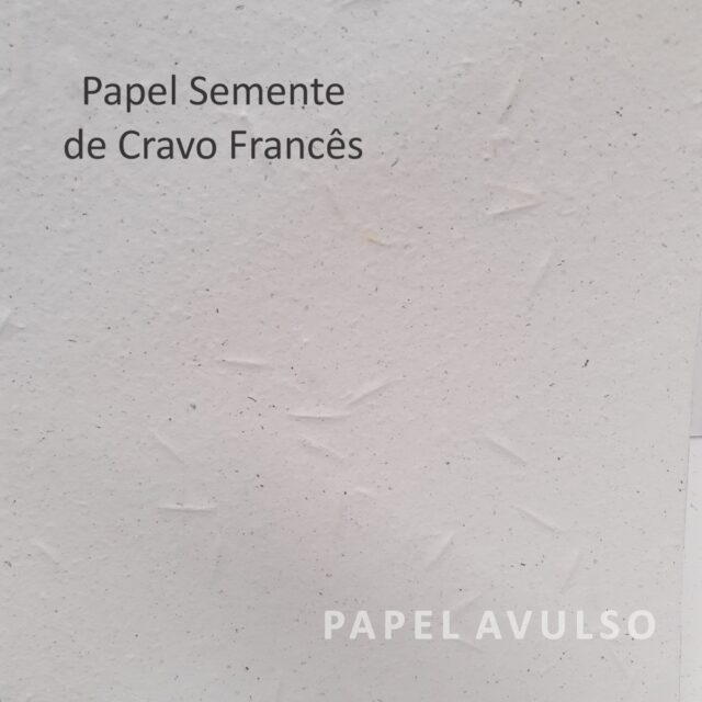 Papel Semente de Cravo Francês