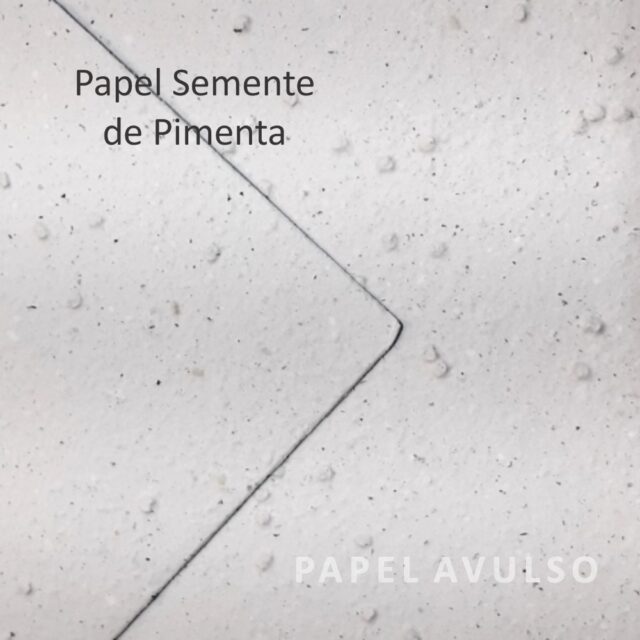 Papel Semente de Pimenta