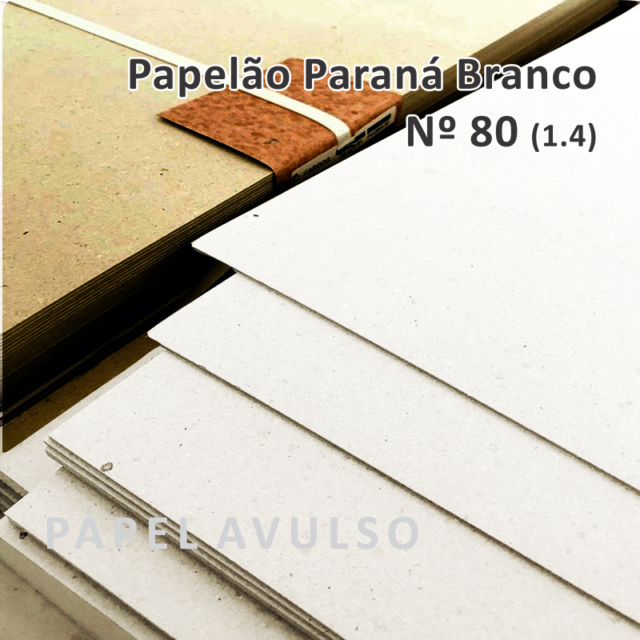 Papelão Paraná Branco nº 80