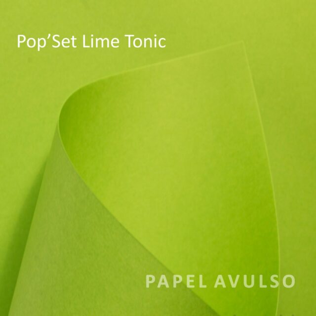 Papel Pop'Set Lime Tonic