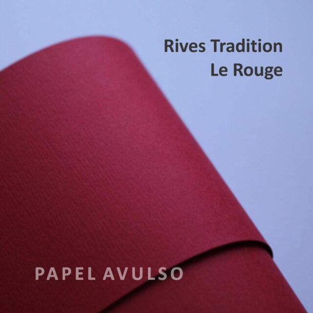 Papel Rives Tradition Le Rouge