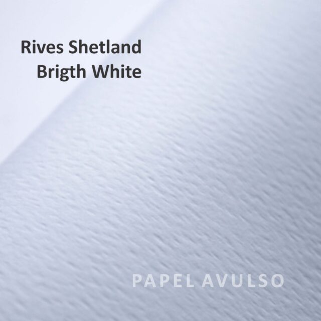 Papel Rives Shetland Bright White