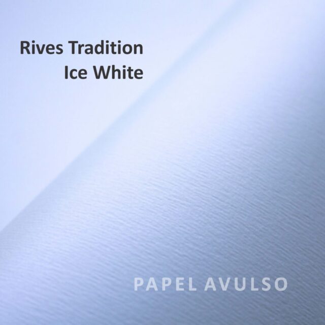 Papel Rives Tradition Ice White