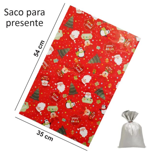 SACO PARA PRESENTES - 35X54 CM