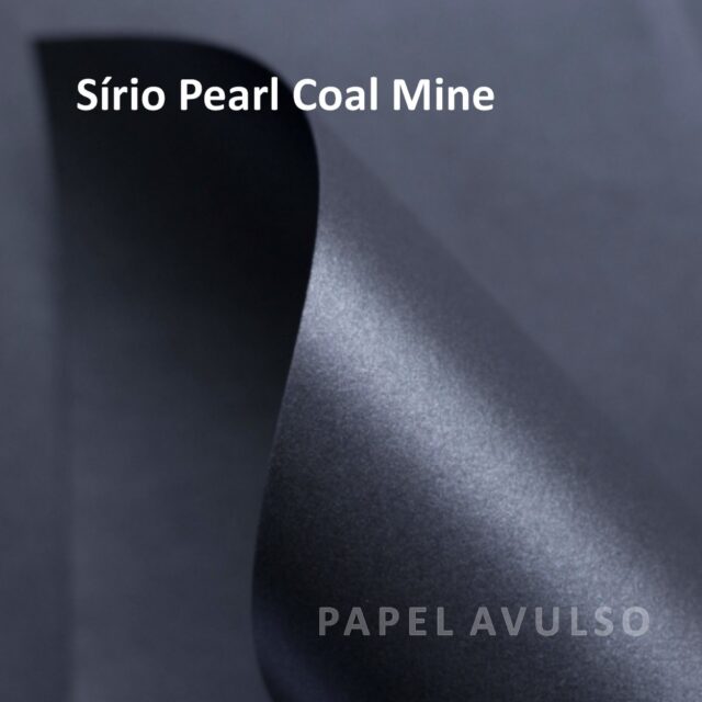 Papel Sirio Pearl Coal Mine (Preto)