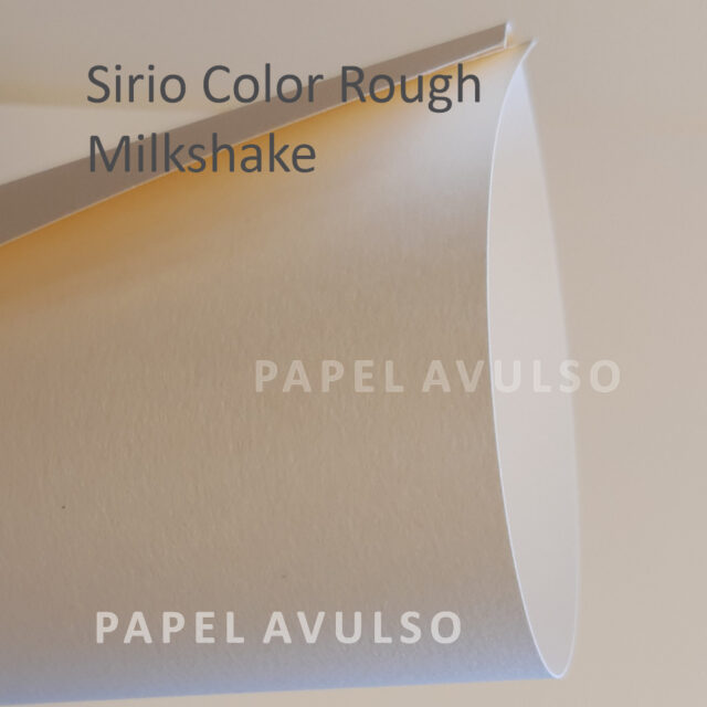Papel Sirio Color Rough Milkshake
